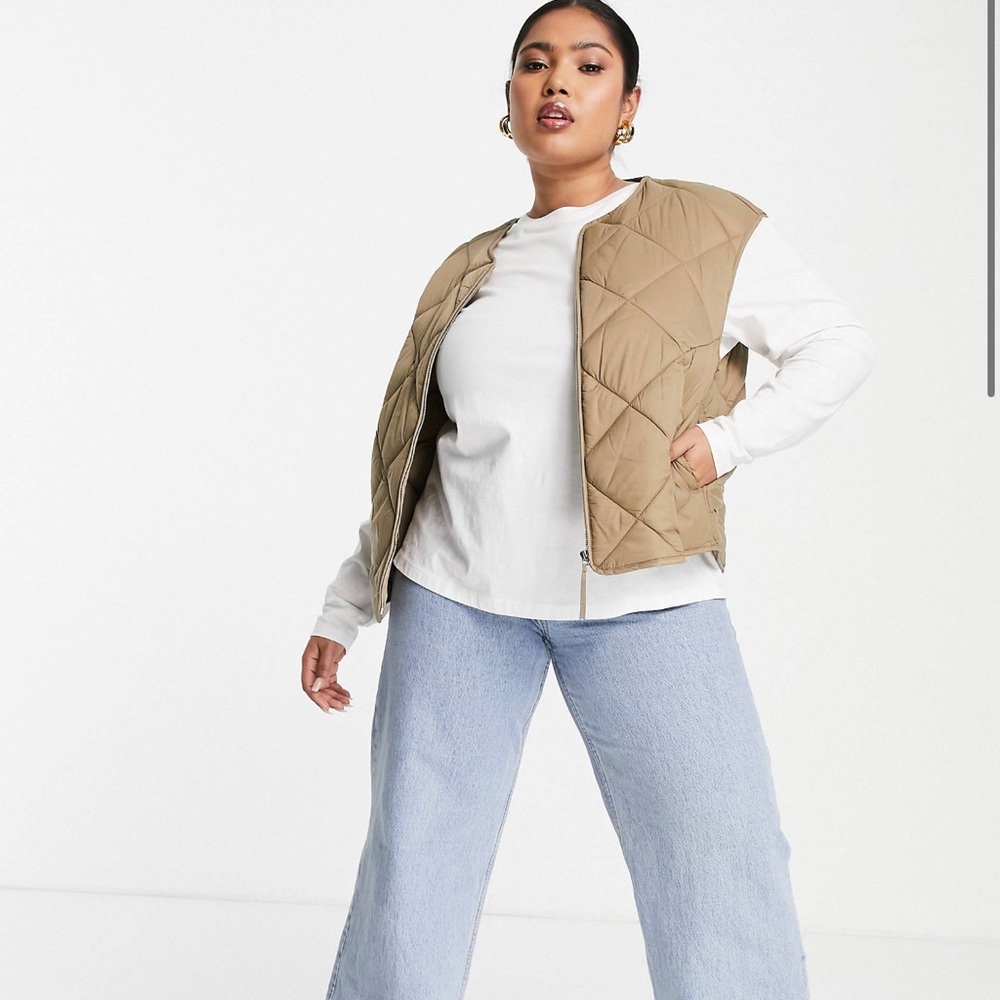 Quilted Zipper Vest